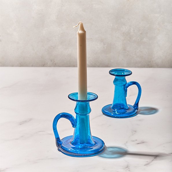 AZMAR candle holder(Blue) 1