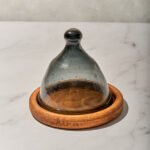 small ottoman plate blue 1
